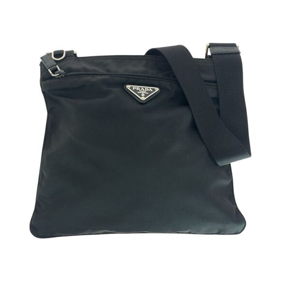 Prada Nylon Tessuto Triangle Logo Shoulder Bag - Picture 1 of 10
